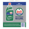 Diskmedel 1,05L | Dreft Professional Multipack | 8st SDR08744 - 1