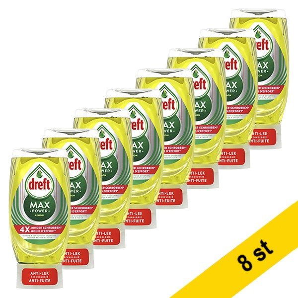 Dreft Diskmedel 370ml | Dreft Max Power Citron 8st  SDR05181 - 1