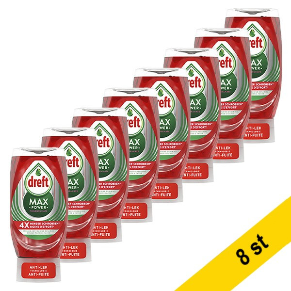 Dreft Diskmedel 370ml | Dreft Max Power Granatäpple 8st  SDR05185 - 1