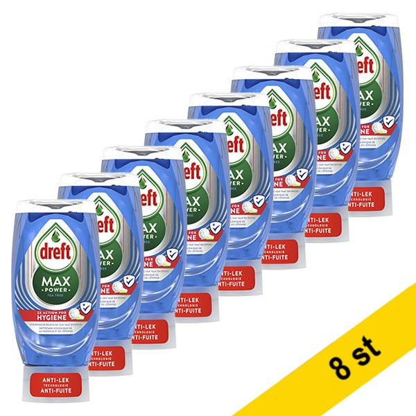 Diskmedel 370ml | Dreft Max Power Hygien | 8st SDR05179 - 1