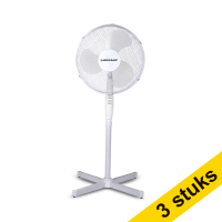 Dunlop Fläkt med 3 hastighetsinställningar | vit 40cm 3st  400691
