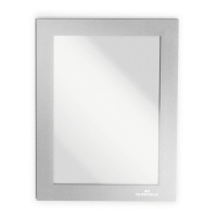 Affischram A6 självhäftande | Durable Duraframe | silver | 2st 310021