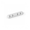 Durable Kabelklämma | självhäftande | Durable Cavoline clip 4 | grå | 2st 5040-10 310168