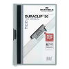 Klämmapp A4 | Durable Duraclip | grå | 30ark