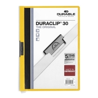 Durable Klämmapp A4 | Durable Duraclip | gul 220004 310043