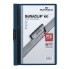 Klämmapp A4 | Durable Duraclip | nattblå | 60ark