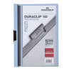 Klämmapp A4 60 ark | Durable Duraclip blå 310143 - 1