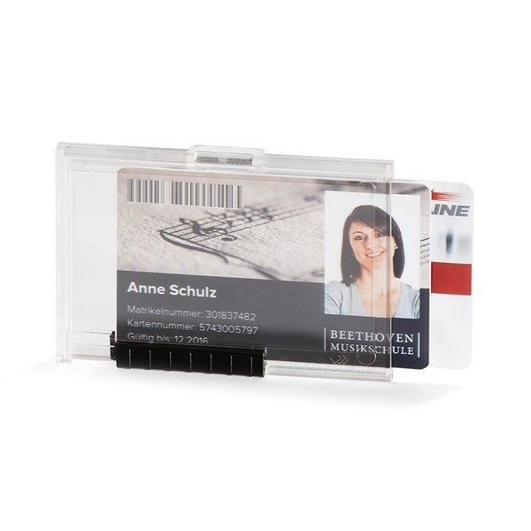 Korthållare duo utan textilband | Durable | 10st 310035 - 1