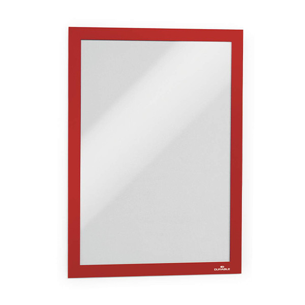 Magnetram A3 självhäftande | Durable Duraframe | röd | 2st 310202 - 1