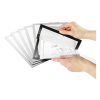 Magnetram A4 magnetisk | Durable Duraframe PLUS | silver | 2st 310206 - 2