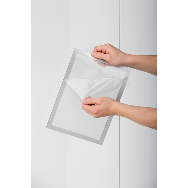 Magnetram A4 självhäftande | Durable Duraframe | silver | 2st 310180 - 1