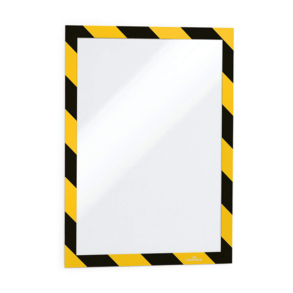 Magnetram A4 självhäftande | Durable Duraframe | svart/gul | 2st 310241 - 1