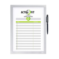 Magnetram A4 självhäftande | Durable Duraframe NOTE | silver 310194