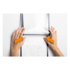 Magnetram A4 självhäftande | Durable Duraframe WALLPAPER | silver 310214 - 4
