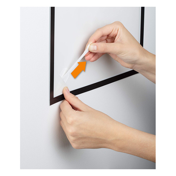 Magnetram A4 självhäftande | Durable Duraframe WALLPAPER | svart 310213 - 6