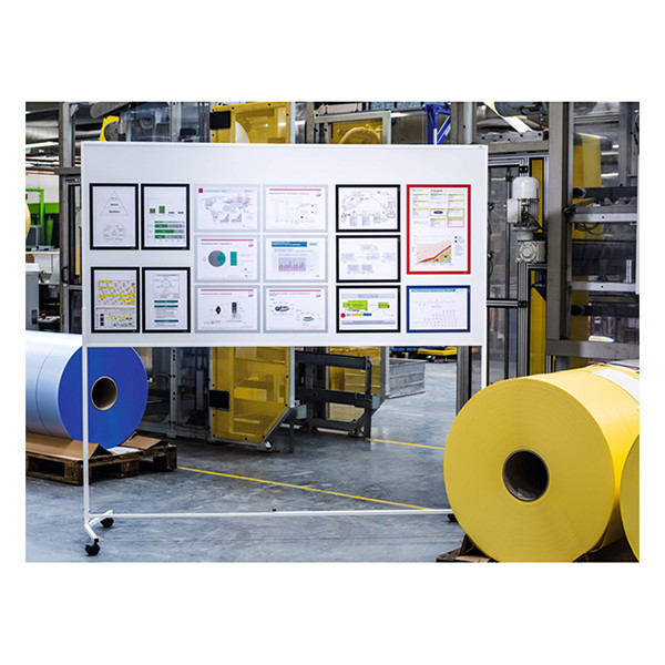 Magnetram A5 magnetisk | Durable Duraframe | svart | 5st 310207 - 2