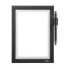 Magnetram A5 självhäftande | Durable Duraframe NOTE | svart 310195 - 1