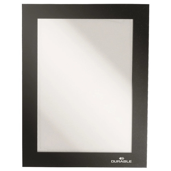 Magnetram A6 självhäftande | Durable Duraframe | svart | 2st 310020 - 1