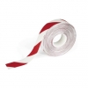 Durable Markeringstejp | 50mm x 30m | Durable | röd/vit 1726132 310060