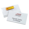 Namnskylt med magnet | 90 x 54mm | Durable | 25st 246302 - 1