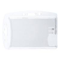 Namnskyltshållare duo utan textilband | 85 x 54mm | Durable | 10st 310160