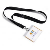 Durable Namnskyltshållare med band | 90 x 60mm | Durable | 5st 860001 310079