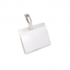 Namnskyltshållare med klämma | 90 x 60 mm | Durable | 25st 310073 - 1