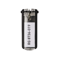 Nyckelbricka svart | Durable | 6st 310217