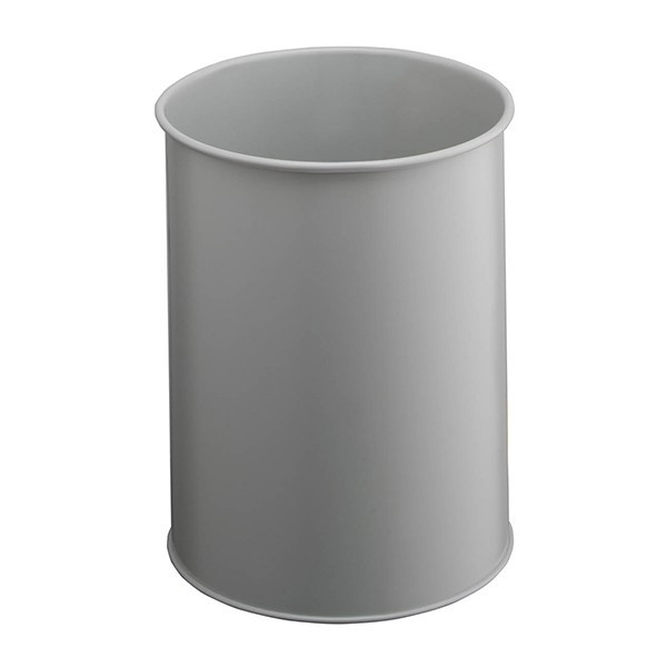Durable Papperskorg 15L | Durable | metallgrå 330110 310026 - 1