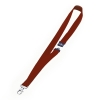 Textilband med karbinhake | Durbale | röd 10st 310051 - 1