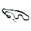 Textilband med utdragbar karbinhake | Durable | svart | 10st 310126 - 1