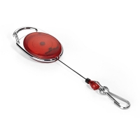 Durable korthållare jojo med karbinhake | röd