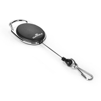 Durable korthållare jojo med karbinhake | svart 832701 310009