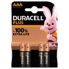 Duracell MN2400 AAA batteri 4st