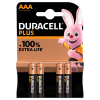 Duracell MN2400 AAA batterier 4-pack
