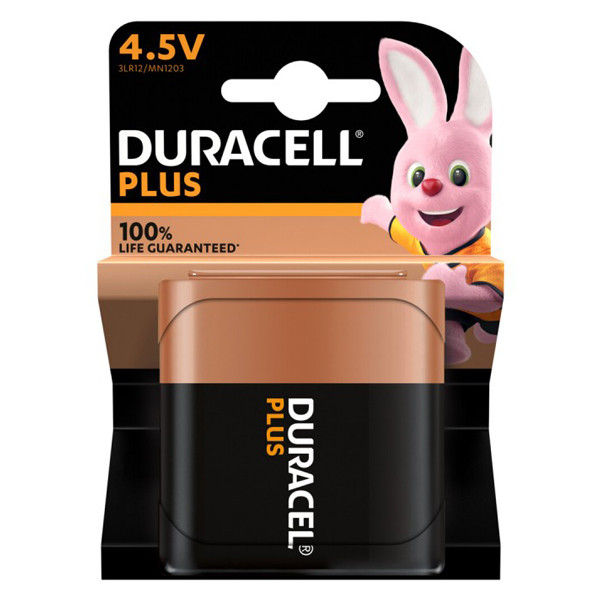 Duracell Plus 3LR12/MN1203 Alkaliskt 4,5 Volt batteri 1289 3LR12 3R12 LR12 MN1203 ADU00048 - 1
