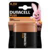 Duracell Plus 3LR12/MN1203 Alkaliskt 4,5 Volt batteri 1289 3LR12 3R12 LR12 MN1203 ADU00048