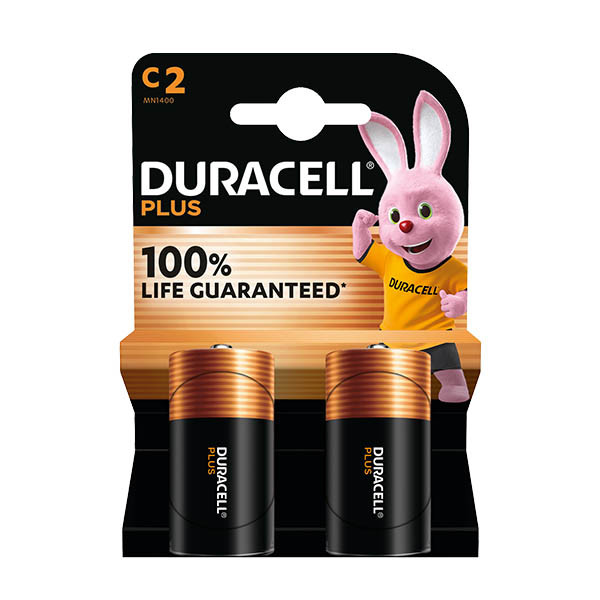 Duracell Plus LR14 MN1400 C batteri 2st 204504 - 1