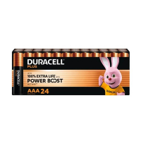 Duracell Plus Power Boost 150% Extra Life MN2400 AAA batteri 24st ADU00424