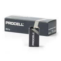 Duracell Procell Constant Power 6LR61 9V E-block alkaliska batterier | 10-pack 006P 1604A 6LF22 6LF62 6LR61 ADU00188