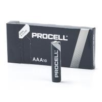 Duracell Procell Constant Power MN2400 AAA/LR03 alkaliska batterier | 10-pack AAA LR03 LR3 MN2400 ADU00189