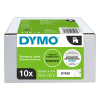 [] Dymo 2093097 | 45013 | svart text - vit tejp | 12mm (ORIGINAL) | 10st 089168 - 1