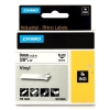 | Dymo S0718580 | 18443 | IND Rhino | svart text - vit tejp | 9mm (original) 088600 - 1