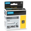 Dymo 1805413 | IND Rhino | svart text - grå tejp | 12mm (original) 088620 - 1