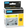 Dymo 1805444 | IND Rhino | Heat Shrink | svart text - gul tejp | 24mm (original)