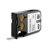 Dymo 1868669 | XTL | svart text - vit tejp | 9mm x 25mm (original) 089072 - 1