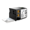 Dymo 1868712 | XTL | laminerade kabeletiketter | svart text - vit tejp | 51mm x 102mm (original) 089106 - 1