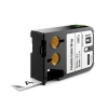 Dymo 1868807 | XTL flexi cable wrap | svart text - vit tejp | 19mm (original) 089036 - 1