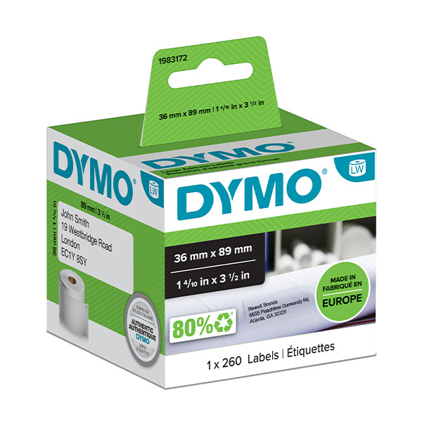 Dymo 1983172 | adressetiketter (original) 1983172 088592 - 1