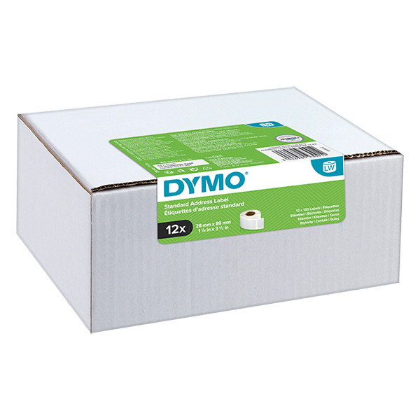 Dymo 2093091 | 99010 | adressetiketter (ORIGINAL) | 12st 2093091 089154 - 1